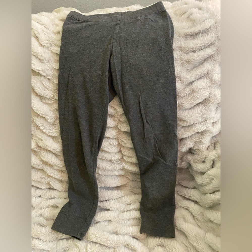 Gray leggings